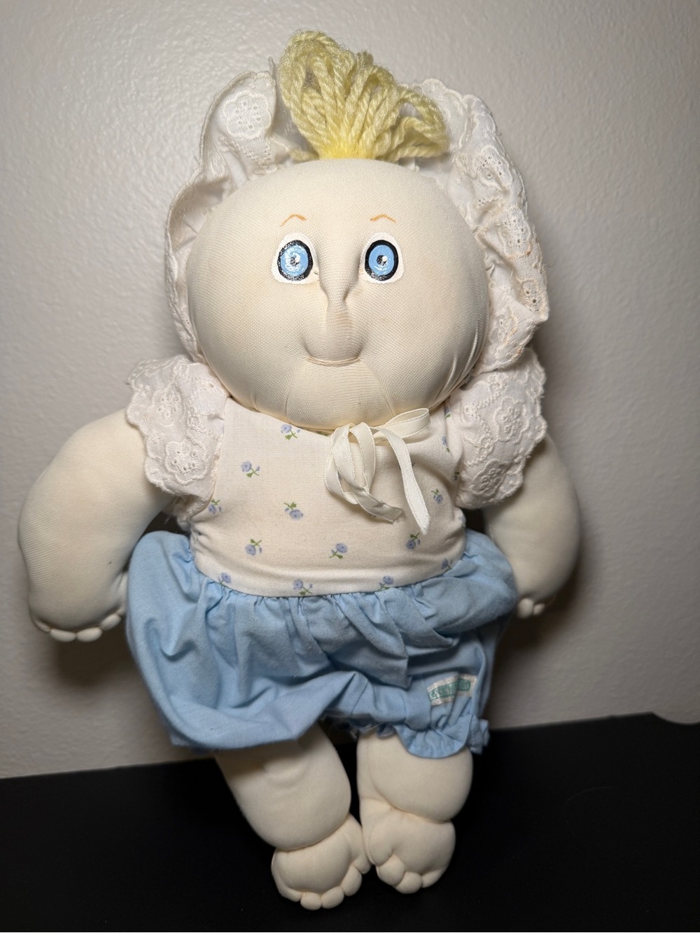 1978-1981 Soft Sculpture Little People Cabbage Patch Kids Xavier Roberts Blonde